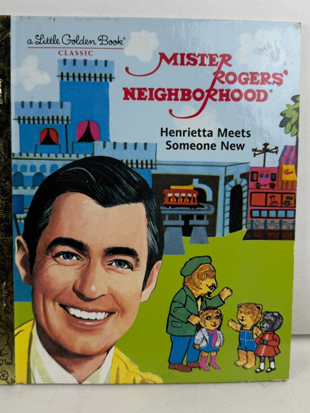 Mister Rogers Neighborhood Henrietta Meets Someone New Little Golden Book